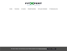 Tablet Screenshot of fit-xpert.de
